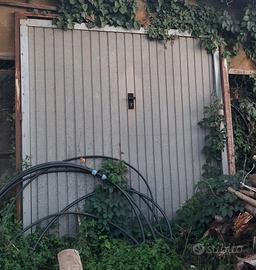 Porta basculante per box garage in lamiera zincata