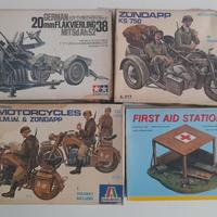 kit tamiya italeri 1:35 soldatini