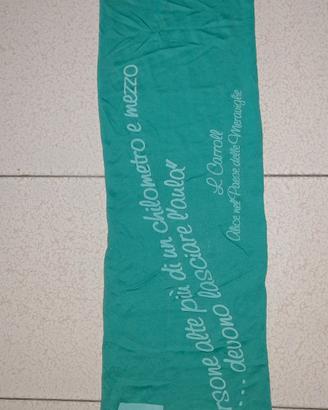 Sciarpa in jersey con una frase stampata Datch 