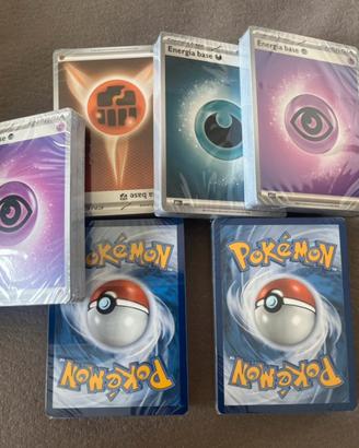 Energia base pokemon sigillate