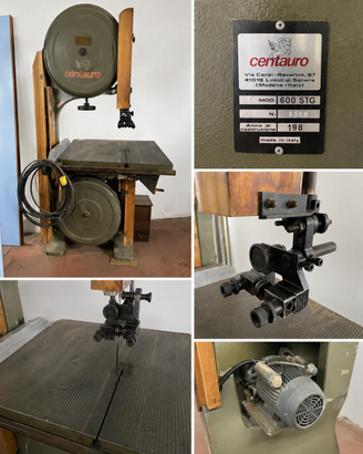 Sega a nastro Centauro 600 STG professionale 220V
