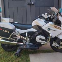 Moto elettrica 12V bambino BMW Police