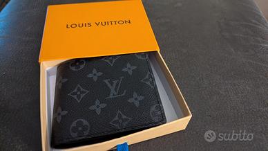 Portafoglio LV Modello Multiple - Trama Monogram 