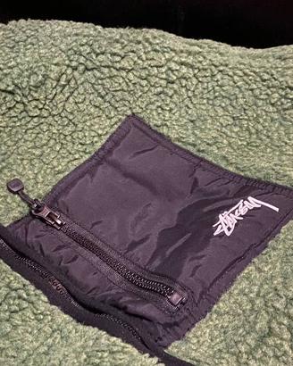 Stussy 8 Ball Sherpa Reversible Jacket Green S