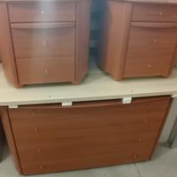  trittico colore ciliegio Made in Italy 