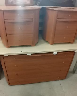  trittico colore ciliegio Made in Italy 