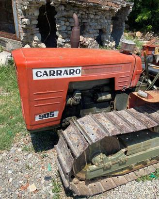 Carraro 505 cingolato e carro Rem