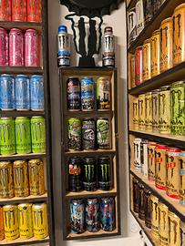 Lattine energy monster vuote per collezionismo