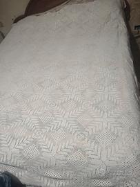  copri letto uncinetto fatto a mano 