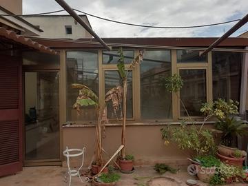 Veranda in alluminio Schüco