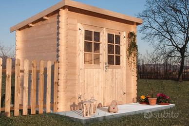 CASETTA DI LEGNO GRENADA 270x220x211h spess.28mm