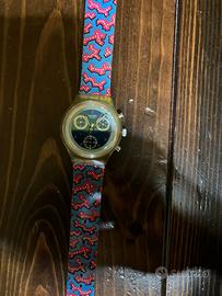 Orologio da collezione Swatch Chrono "Wild Card"