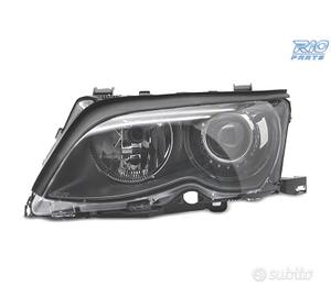 FANALE SINISTRO XENO BMW E46 4P 01-05 FONDO NERO