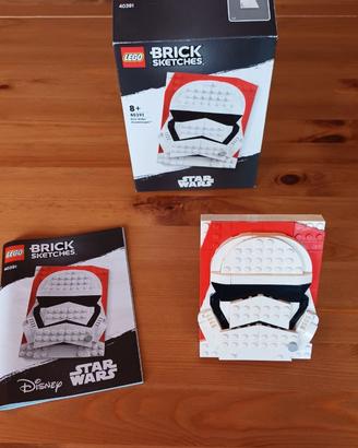 LEGO Star Wars Stormtrooper Brick Sketches 40391