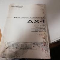 Manuale istruzioni Roland Keyboard AX-1