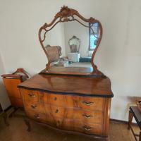 Comó d’epoca con specchio