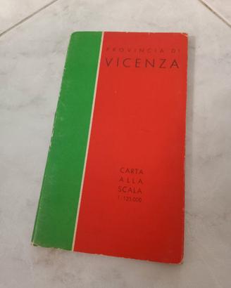 cartina epoca Vicenza 