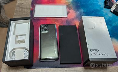 oppo find x3 pro 12/256gb + batteria nuova