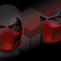 Red Hood outlaw mask cosplay Jason Todd DC
