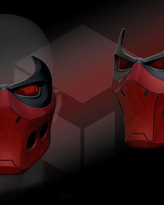 Red Hood outlaw mask cosplay Jason Todd DC