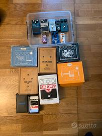 Electro harmonix mxr boss pedali effetto