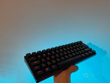 Tastiera gaming meccanica 60% wirelles