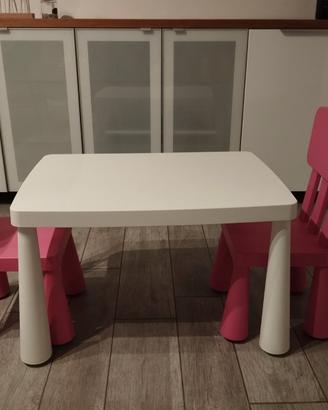 Tavolo IKEA con sedie