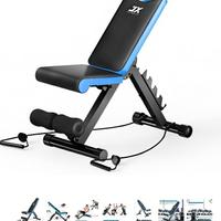 Panca Pesi completa di pesi e manubri 