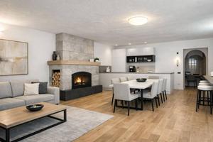 Ampio trilocale con ingresso indipendente e camine