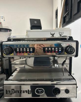 Macchina caffe espresso la spaziale due bocchette