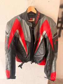 Tuta moto in pelle divisibile Dainese Tg. 50