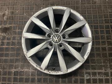 Cerchio Singolo in Lega 17" Originale Volkswagen 