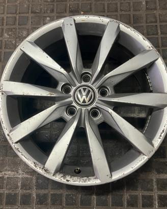 Cerchio Singolo in Lega 17" Originale Volkswagen 