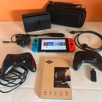 Nintendo Switch completa + dock + 2 controller