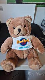 Peluche orso Teddy Hard Rock Cafè Barcelona 2006