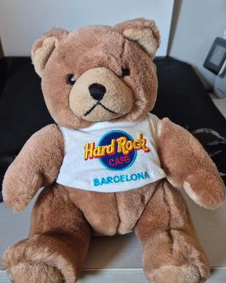 Peluche orso Teddy Hard Rock Cafè Barcelona 2006