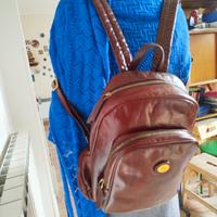 zaino in pelle the bridge 