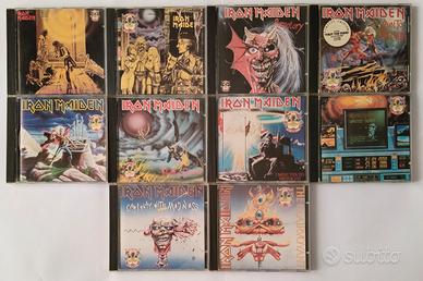 Iron Maiden The First Ten Years (10 CD singoli)