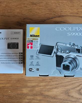 NIKON Coolpix S9900 30X Super Zoom Fotocamera 