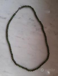 Collana Rajola in avventurina verde 