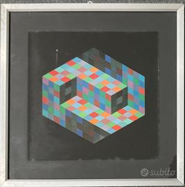 Victor Vasarely serigrafia storica
