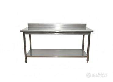 Tavolo lavoro acciaio inox