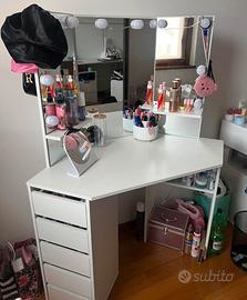 POSTAZIONE TRUCCO + SGABELLO