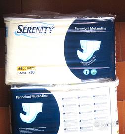 SERENITY EXTRA pannoIoni  120 pezzi tg. L