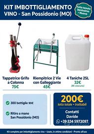 Kit imbottigliamento 