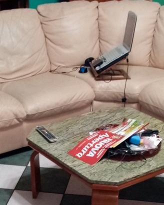 SALOTTO ANGOLARE IN VERA PELLE BY NATUZZI