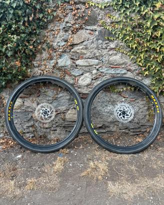 Cerchi mtb con copertoni nuovi