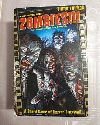 Zombies terza edizione gioco da tavolo