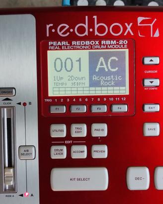 modulo batteria RED BOX Pearl