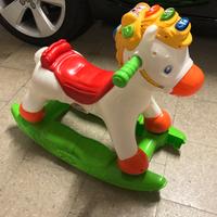 Cavalluccio a dondolo 2in1 luci suoni Fisher Price